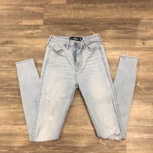 Hollister ultra high-rise super skinny jeans